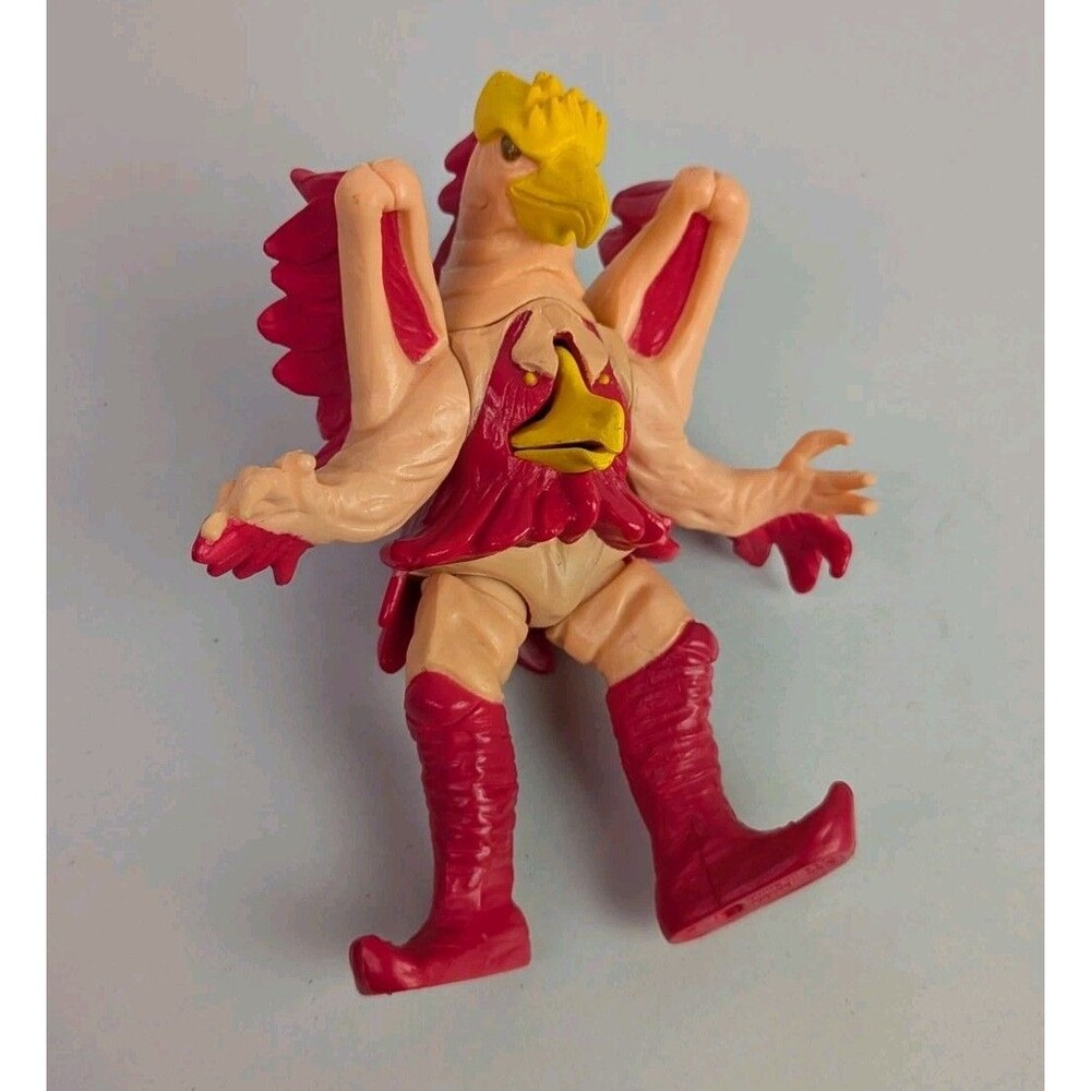 Vintage 1994 Power Rangers Eagle Bird Evil Space Alien Action Figure Chickenman